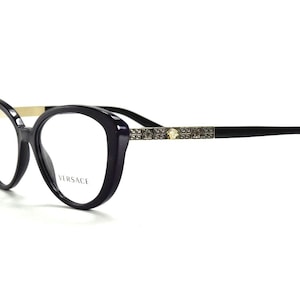 Versace Eyeglasses 3229 5192 Purple Gold Frame 52 mm