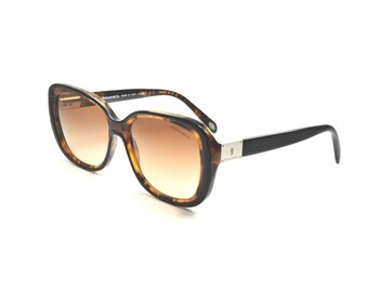 Tiffany & Co TF 4091B 8050/3B Gloss Black Havana Brown / Brown Tinted Lenses