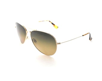 Maui Jim Mavericks MJ264-16 Titanium Gold / HCL Bronze Polarized Lenses