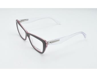DOLCE GABBANA DG 3194 2794 Black/Pearl Fuxia / Crystal Frame 52 mm