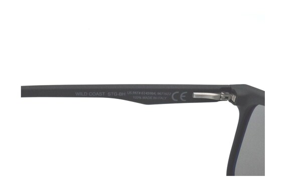 Maui Jim Wild Coast MJ 756-02MR Matte Black / Blue Hawaii Polarized View 5