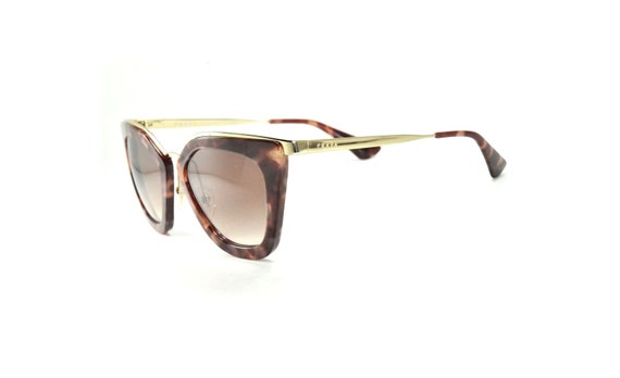 Prada SPR 53s UEO-0A6 Brown Pink / Brown Gradient… - image 1