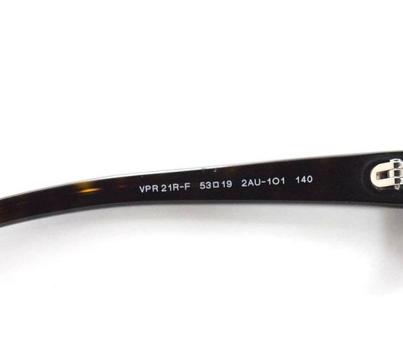 Prada Eyeglasses VPR 21R-F 2AU-1O1 Tortoise Frame… - image 6