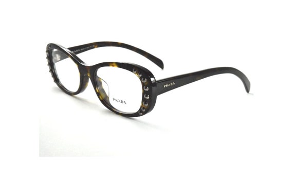 Prada Eyeglasses VPR 21R-F 2AU-1O1 Tortoise Frame… - image 1