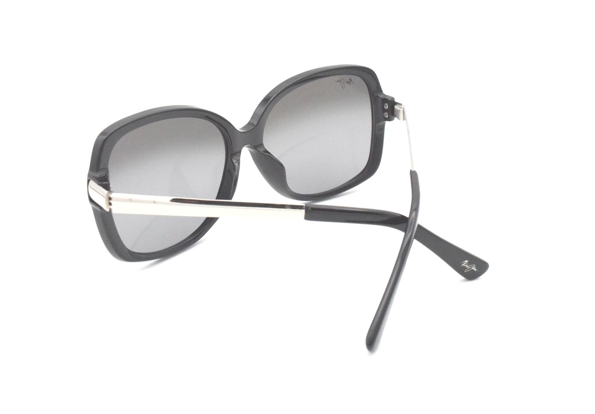 Maui Jim MJ 760 02 Melika Black Gold Frame Gray Polarized  display picture 1