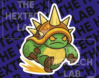 Chibi Rammus Sticker: Glossy League of Legends Vinyl Decal