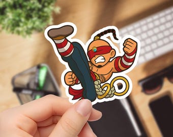 Chibi Lee Sin Sticker: League of Legends Vinyl Decal