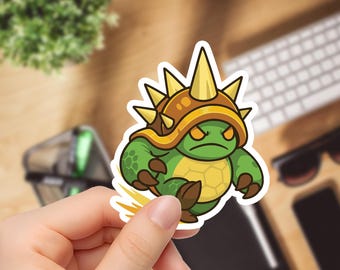 Chibi Rammus Sticker: Glossy League of Legends Vinyl Decal
