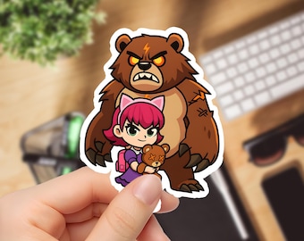 Chibi Annie Sticker: League of Legends Vinyl Decal