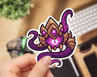 Chibi Vel’Koz Sticker – League of Legends Vinyl Decal