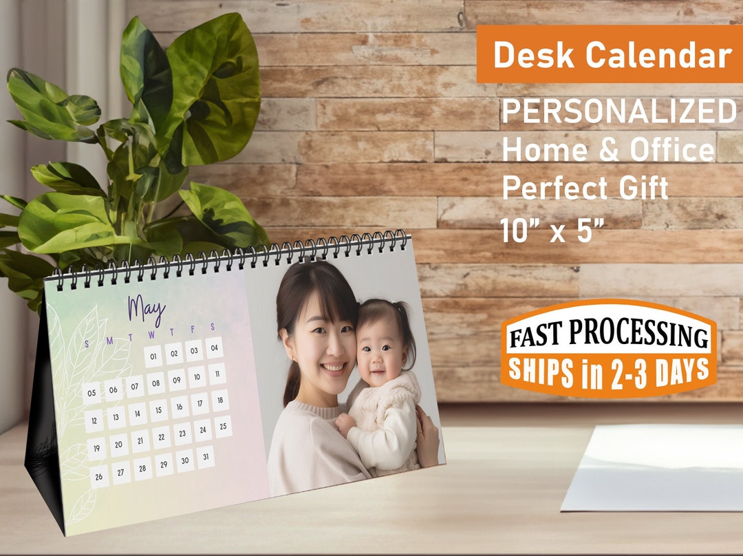 Custom Calendar 2024 Personalized Calendar 2024 Office Etsy