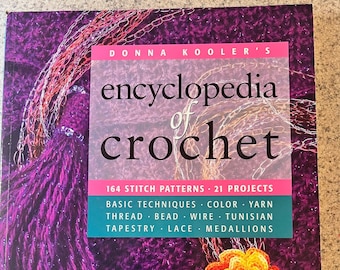 Enciclopedia dell'uncinetto vintage di Donna Kooler (2002)