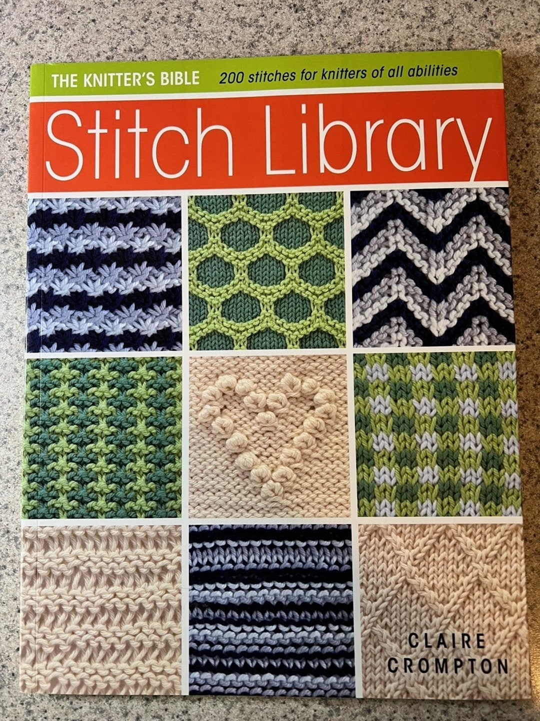 The Knitter's Bible Stitch Library, by Claire Crompton (2010) - Etsy