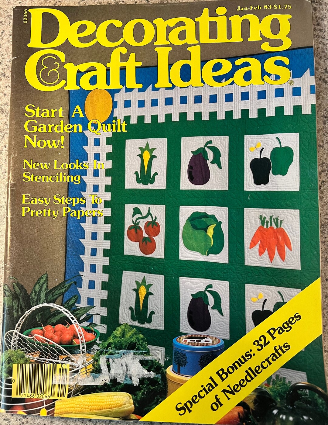 Vintage Decorating & Craft Ideas Magazine Januaryfebruary Etsy