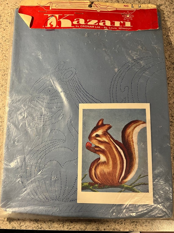 Kit De Broderie KAZARI Punch #K3000 – Indian Chief, 18x24, Neuf 1979