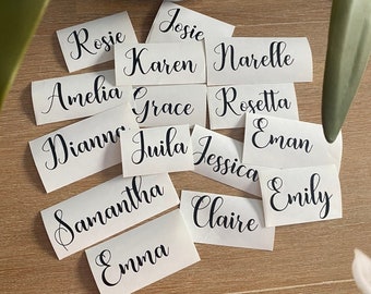 Sticker Vinyl Personalised Name Decals Labels