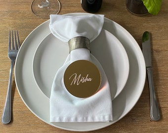 Personalised Acrylic Name/ Place cards