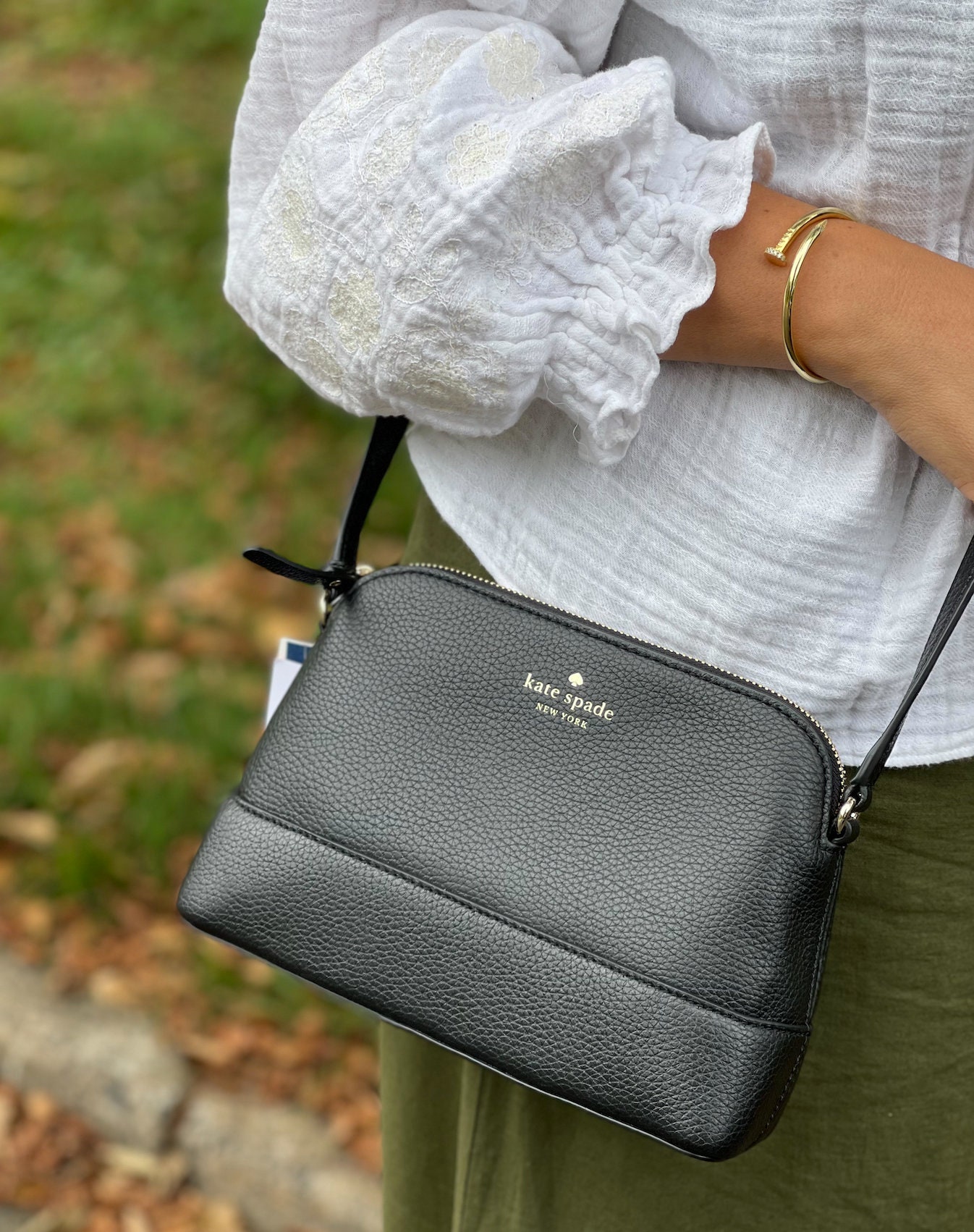 Buy kate spade new york Blue Saffiano Leather Dome Crossbody Bag from Next  USA