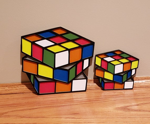 3D Printed Rubik's Cube | Etsy