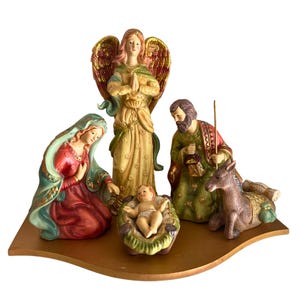 Nativity Set of 5 Pieces Christmas Holiday