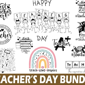 Tag des Lehrers Bundle-Design-Svg-Schnitt-Dateien-Svg-Dateien für Cricut Lehrer-Svg-Bundle-Lehrer-Svg-Dateien-Svg-PNG-Dateien für Schneidemaschinen.