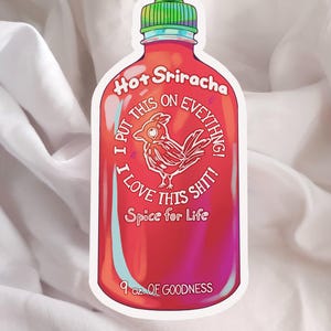 Sriracha Sticker