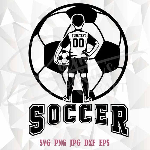 Soccer Kid Svg | Personalized Name | Soccer Player SVG | Soccer Boy Svg | Soccer Svg | Soccer Png | Customized | Soccer Shirt Png