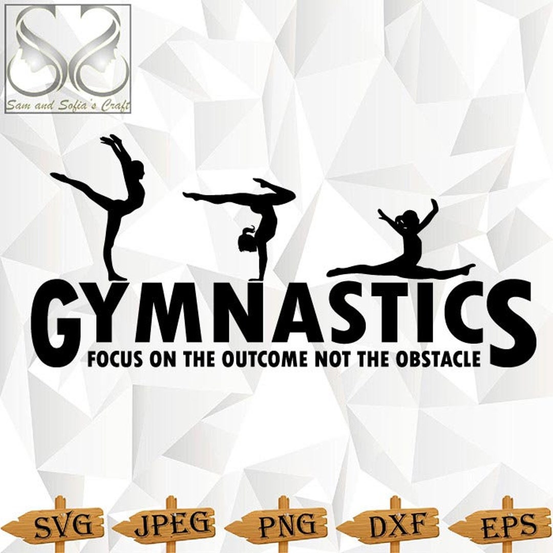 Gymnastics Svg Gymnast Svg Acrobat Svg Sports Woman Gymnastics Svg
