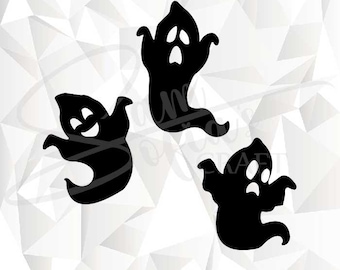 Ghost Svg | Cute Ghost Svg | Ghost Halloween Svg | Trick or Treat Svg | Fyling Ghost Svg | Halloween Svg | Ghost Svg Files for Cricut