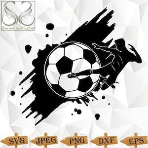 Soccer Svg | Soccer Player Svg |Soccer Sports Svg | Soccer Men Svg | Soccer Ball Svg | Sports| Soccer Clipart | Silhouette cut file | Cricut
