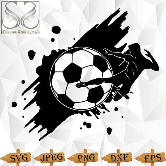 Soccer Svg | Soccer Player Svg |Soccer Sports Svg | Soccer Men Svg | Soccer Ball Svg | Sports| Soccer Clipart | Silhouette cut file | Cricut
