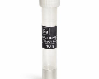 Pure Gallium Metal Sample (Ga) – 10g Element Collectible