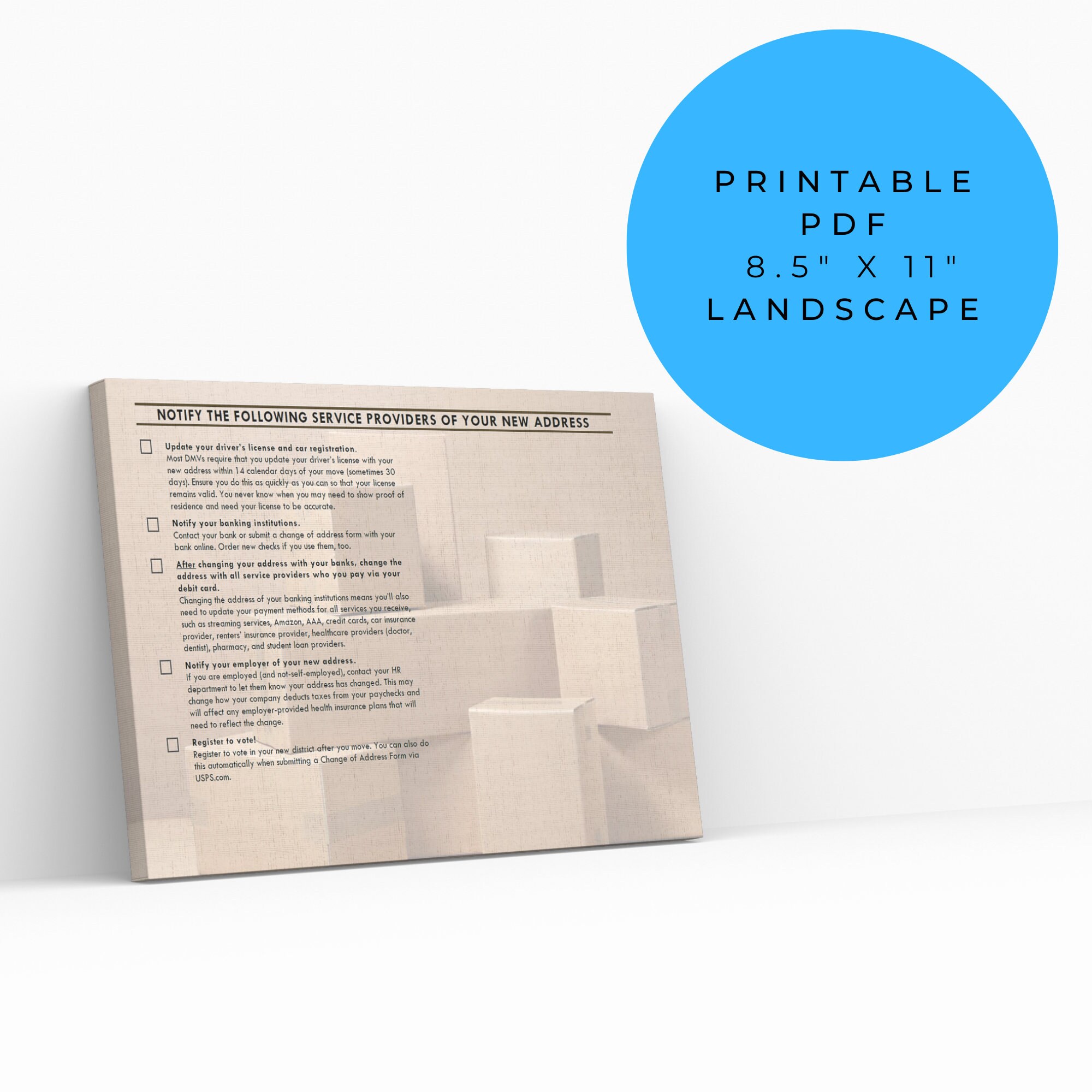 Moveout Checklist Lawyerdrafted Etsy