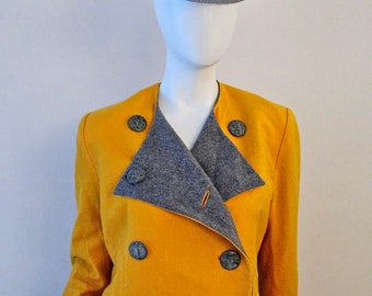 Vintage Union Made Unbranded Double-breasted Blazer Jacket