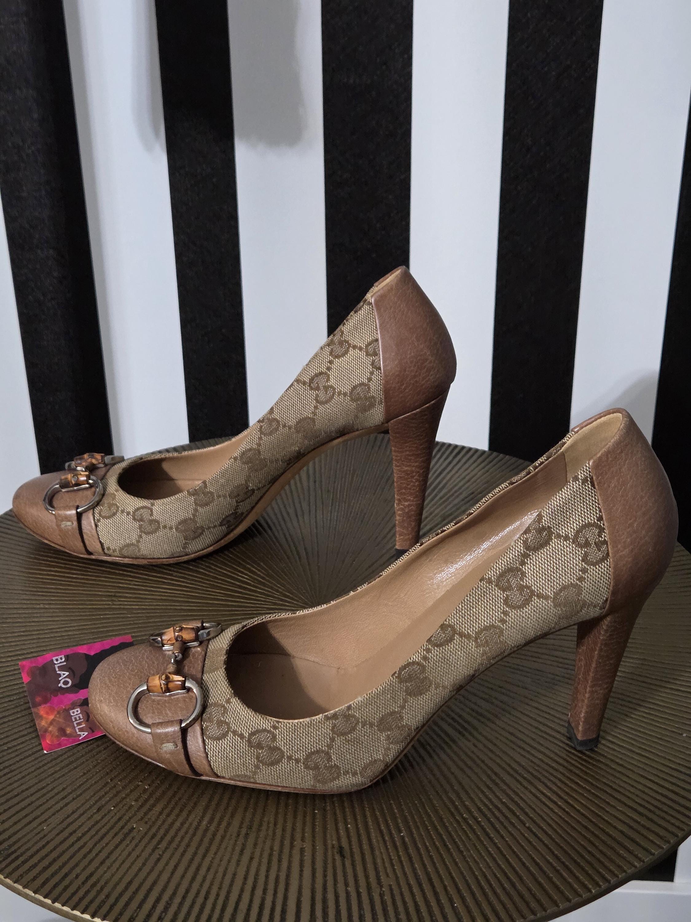 Vintage Gucci Heels - Etsy