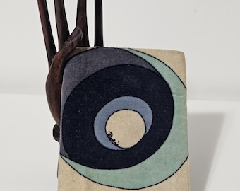 Vintage Emilio Pucci Abstract Print Velvet Wallet