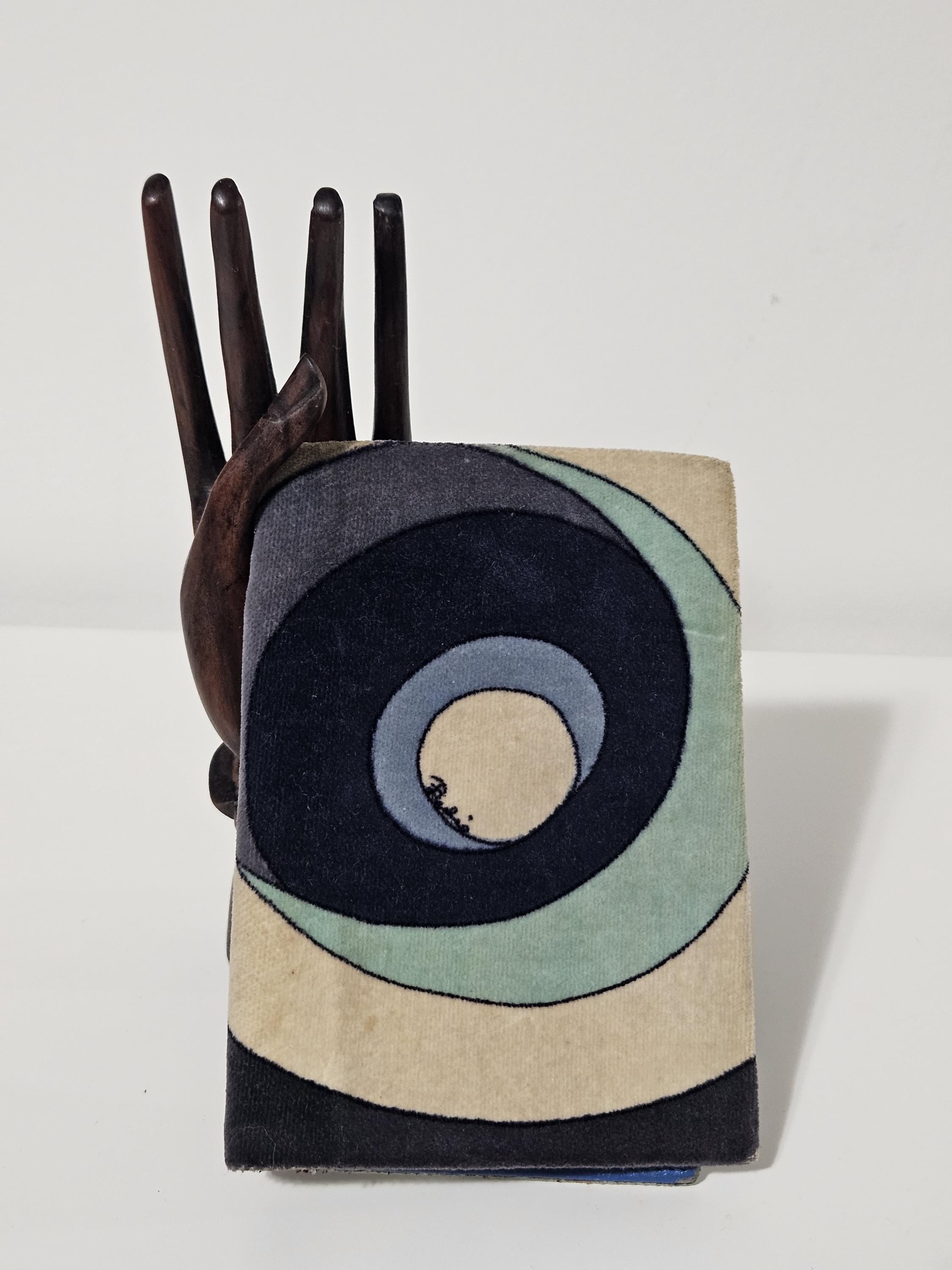 Vintage Emilio Pucci Abstract Print Velvet Wallet - Etsy