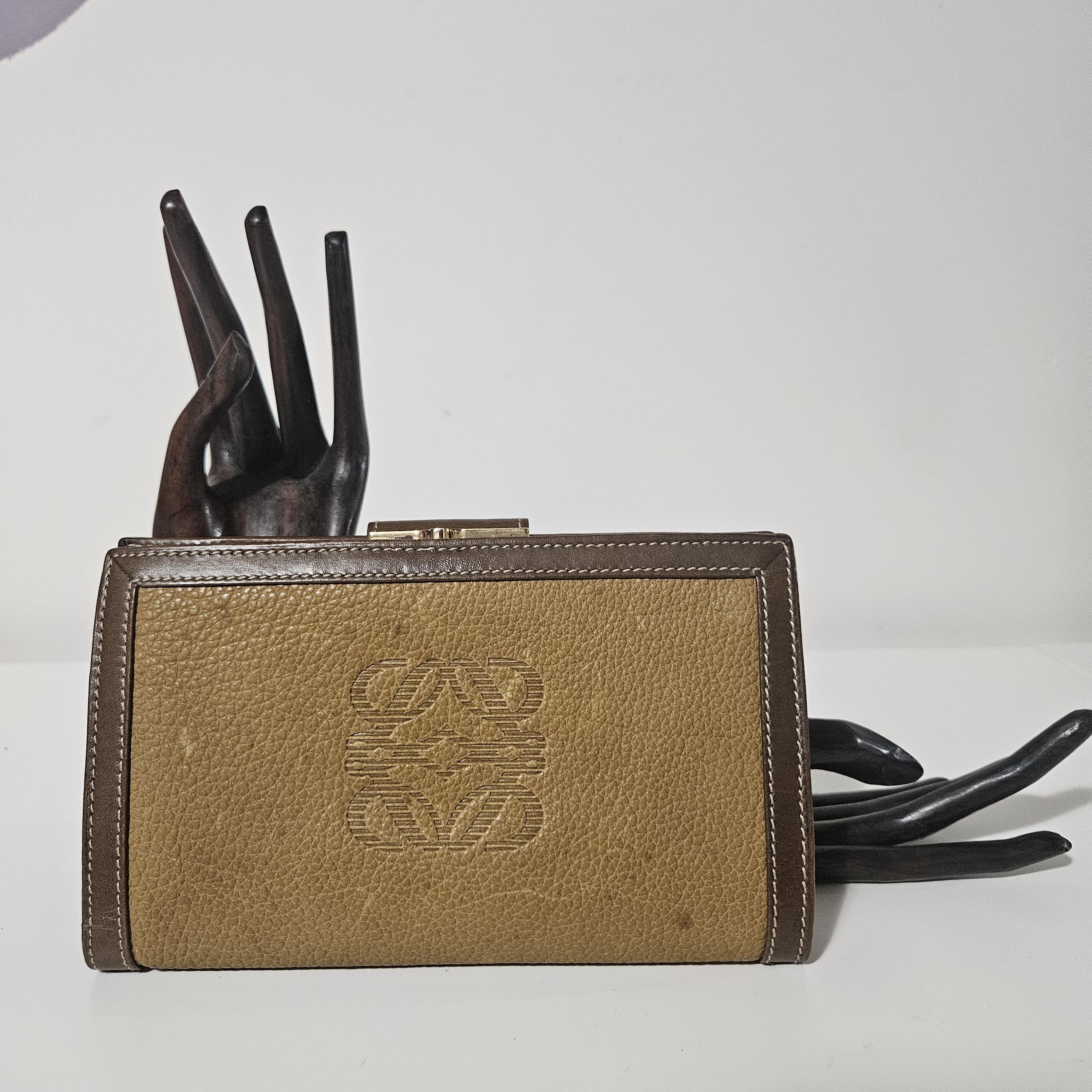Vintage Loewe Wallet - Etsy