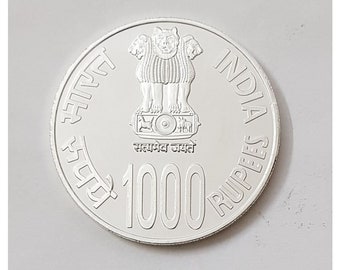 Rare 1000 Rupee of 1000 Years Brihadeeswarar Temple UNC coin