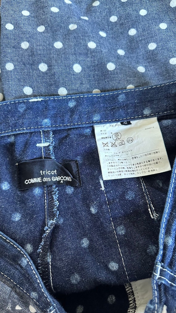 Comme des Garçons 2012 Dot Pants Comme des Garcons 2012 polka dot balloon pants — JAMES VELORIA