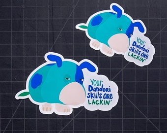 Pikmin 4 Moss Bombastic Side-eye Vinyl Sticker