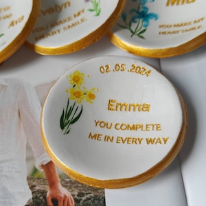 Regalo personalizado para ella, Regalo de compromiso para pareja, Regalo de dama de honor, Regalo para mamá, Regalo de boda