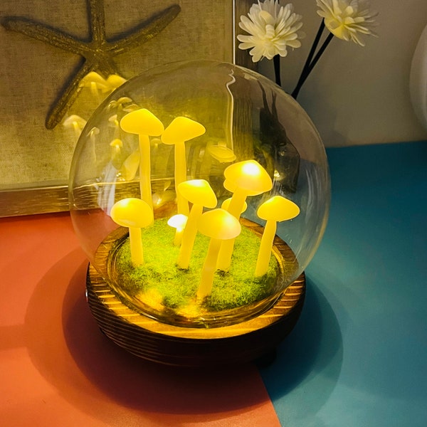 Cute Mushroom Night Light Gift Lights Battery Fairy Lights LED lights Relaxium sleep Christmas gift ideas