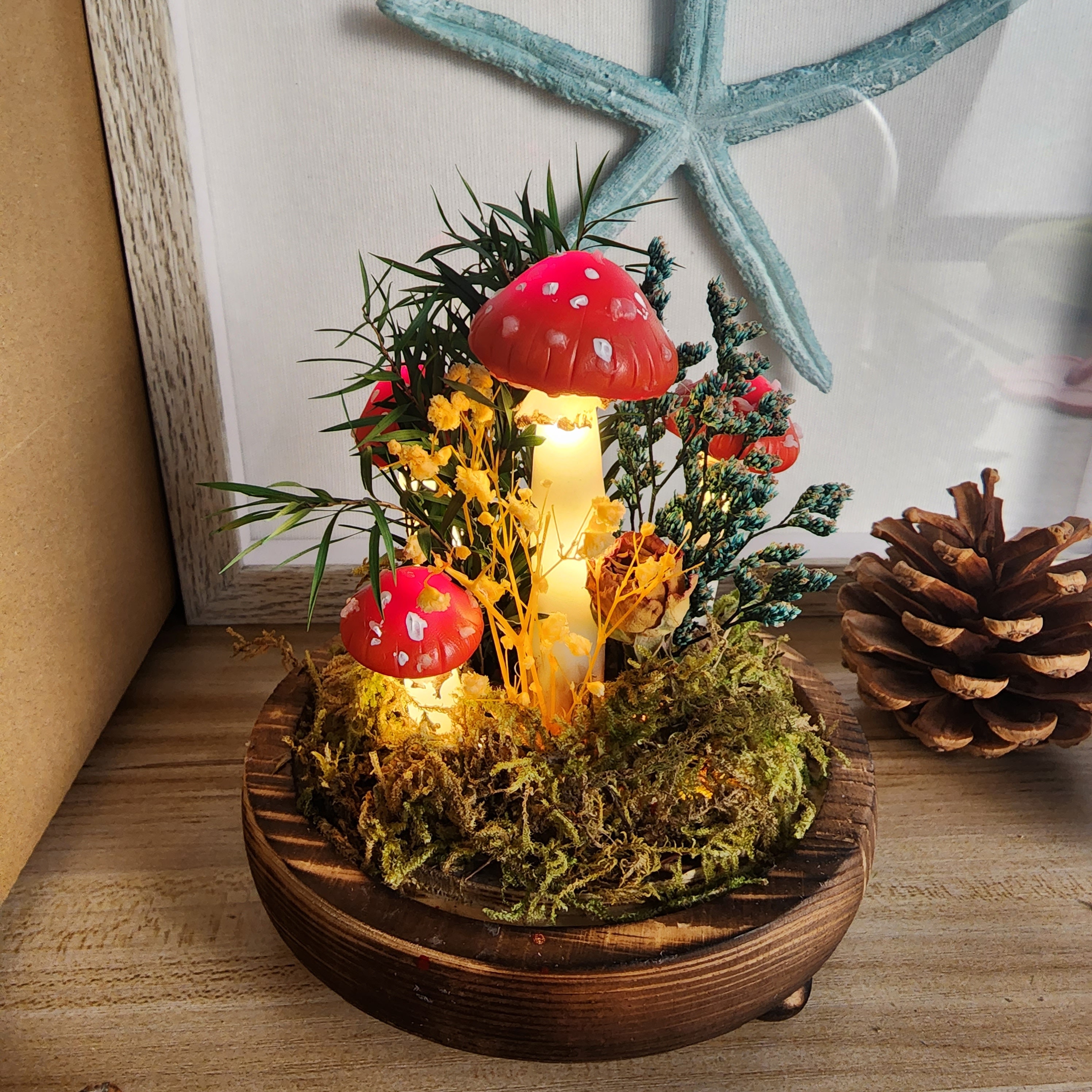 Vintage mushroom lamp for sale deals