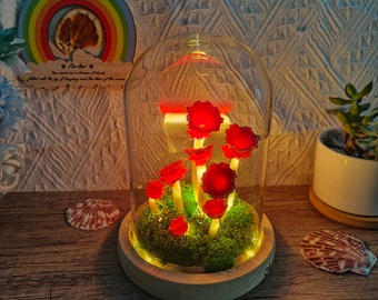 Handmade Quirky Mushroom Lamp Red Mushroom Lamp Party And Gifting Best Friend Gift Christmas Gift Home Decor