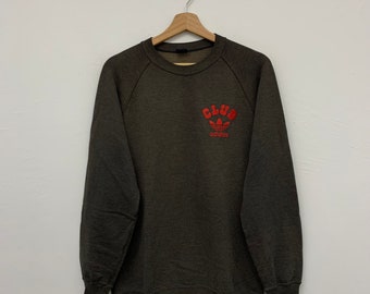 Vintage Adidas Sweatshirt Adidas Club by Descente Japan Crewneck Sweatshirt Size Medium
