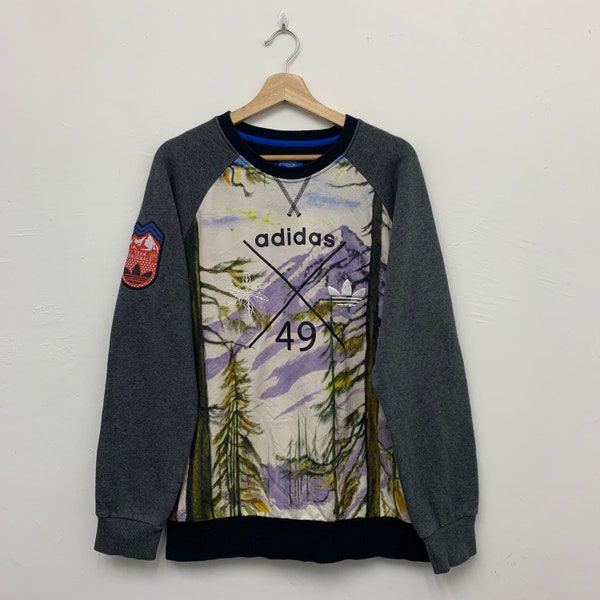 Adidas Sweatshirt Adidas Ski Team Crewneck Sweatshirt Size Medium Adidas Originals Sweater