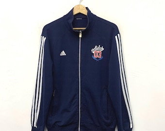 Vintage 90s Adidas Trefoil Track Top Jacket Large Unisex Adidas