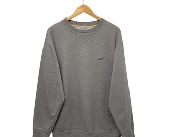 Vintage Nike Kleines Logo Rundhals-Sweatshirt Groß
