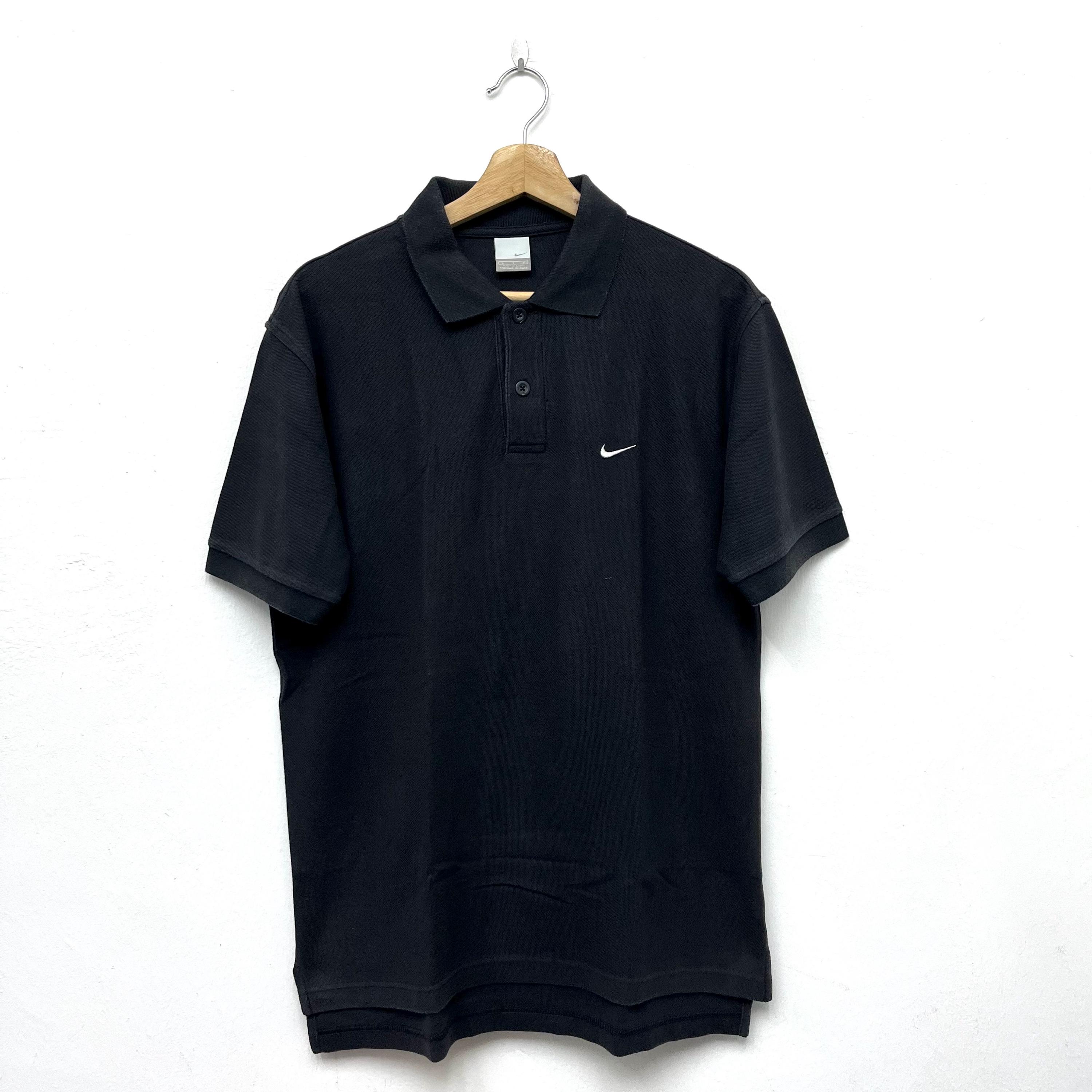 【NIKE】vintage polo Nike vintage polo T-shirt 90s striped – Refitted